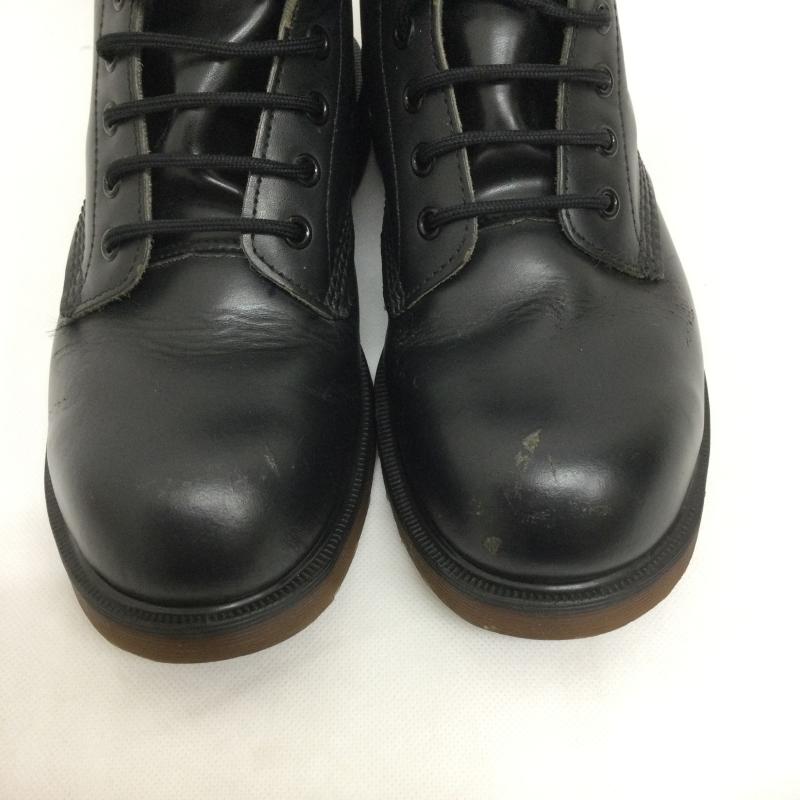 ドクターマーチン Dr.Martens ブーツ ショートブーツ 英国製 ドクターマーチン Dr.Martens スチールトゥ 10ホールブーツ UK：7 黒 / ブラック / black メンズ USED 古着 中古 50166168