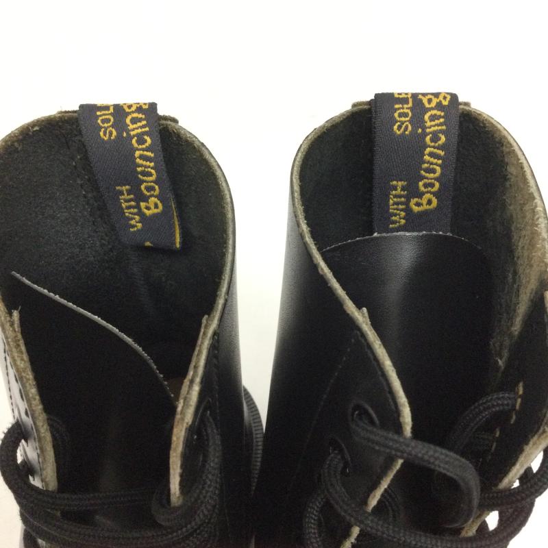 ドクターマーチン Dr.Martens ブーツ ショートブーツ 英国製 ドクターマーチン Dr.Martens スチールトゥ 10ホールブーツ UK：7 黒 / ブラック / black メンズ USED 古着 中古 50166168