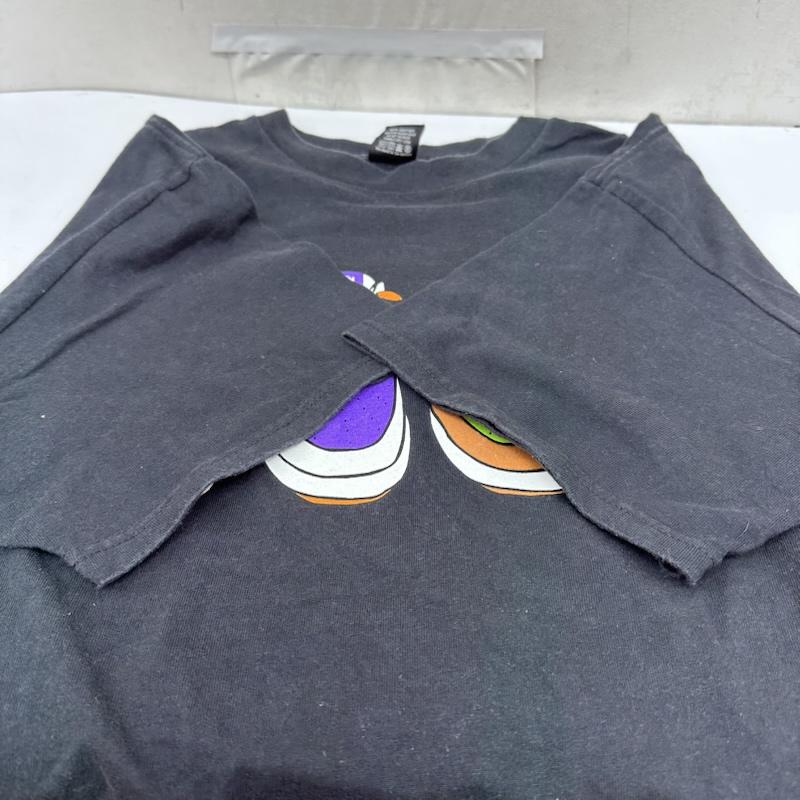ステューシー STUSSY Tシャツ 半袖 00s スニーカー プリント Tシャツ L 黒 / ブラック / black メンズ USED 古着 中古 50166169