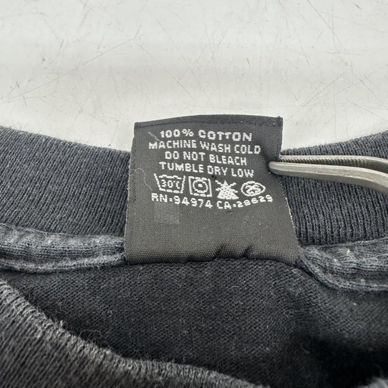 ステューシー STUSSY Tシャツ 半袖 00s スニーカー プリント Tシャツ L 黒 / ブラック / black メンズ USED 古着 中古 50166169