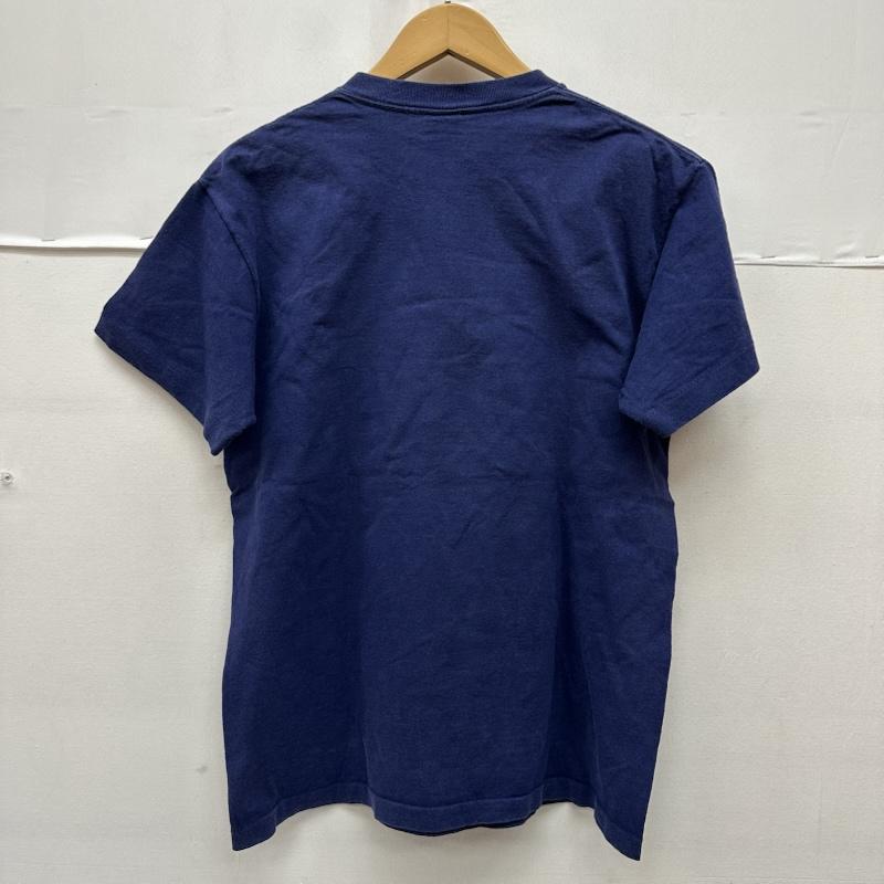 ステューシー STUSSY Tシャツ 半袖 00s USA製 銀タグ ワード プリント Tシャツ M 紺 / ネイビー / navy メンズ USED 古着 中古 50166173