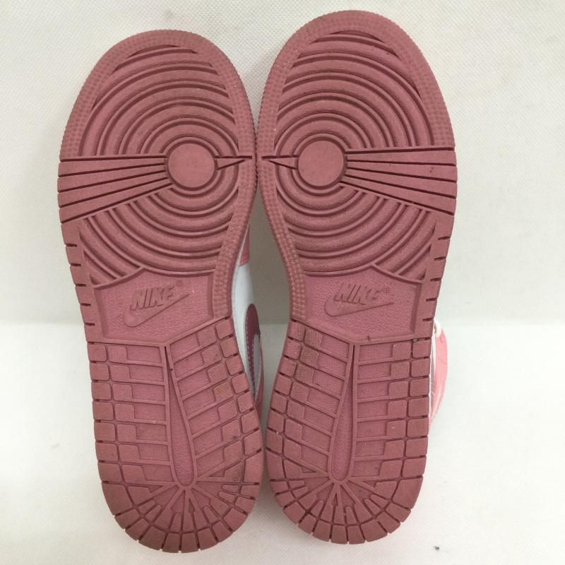 ナイキ NIKE スニーカー スニーカー NIKE AIR JORDAN ナイキ ジョーダン DQ8423-616 GS Air Jordan 1 Mid Coral Chalk 23.0cm 白 / ホワイト / white X 桃 / ピンク / pink レディース USED 古着 中古 50166174