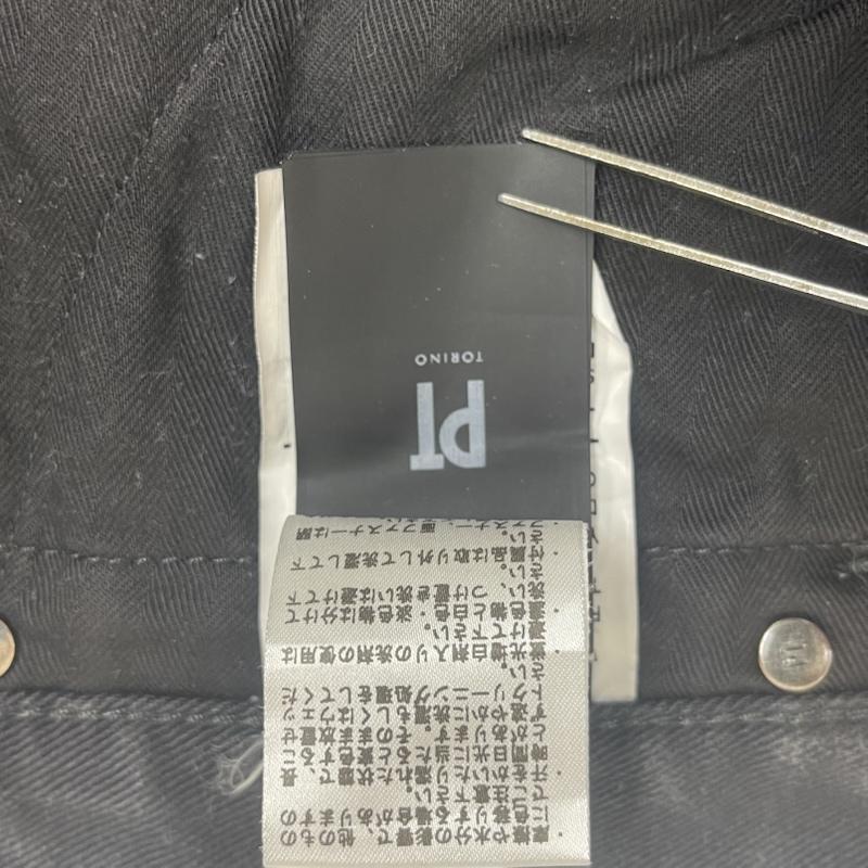 古着 USED パンツ デニム、ジーンズ PT TORINO テーパード ジップフライ デニム パンツ 32インチ 黒 / ブラック / black メンズ USED 古着 中古 50166178