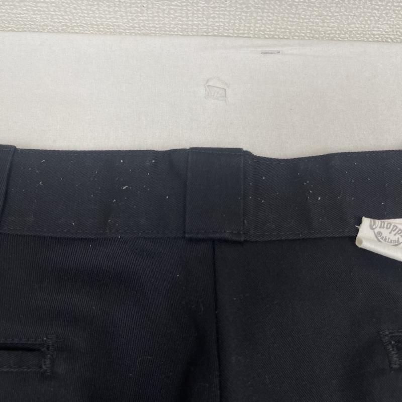 ディッキーズ Dickies パンツ ワークパンツ、ペインターパンツ 874 Chopper Oakland ロゴ ワイド ワーク パンツ 34インチ 黒 / ブラック / black メンズ USED 古着 中古 50166182