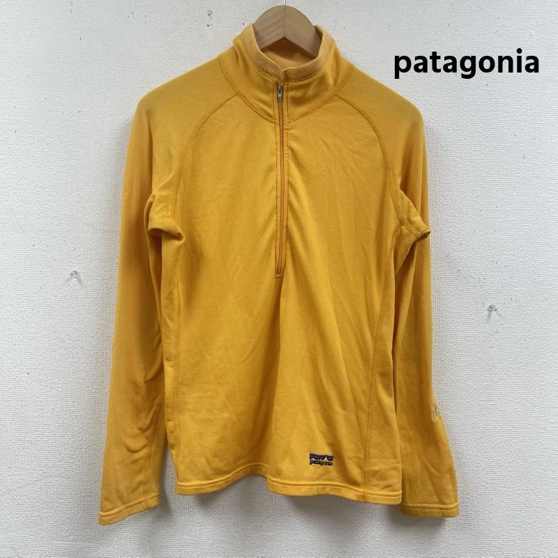 パタゴニア patagonia トレーナー 長袖 ハーフジップ ベースレイヤー ハーフジップ スウェット S 黄 / イエロー / yellow レディース USED 古着 中古 50166183