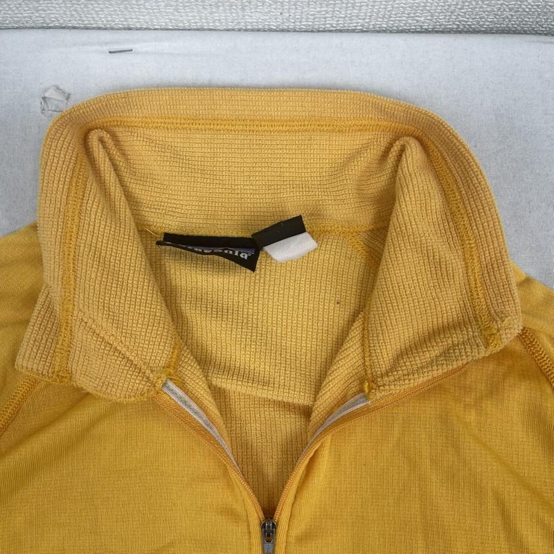 パタゴニア patagonia トレーナー 長袖 ハーフジップ ベースレイヤー ハーフジップ スウェット S 黄 / イエロー / yellow レディース USED 古着 中古 50166183