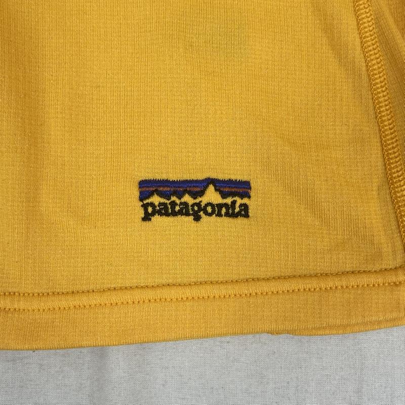 パタゴニア patagonia トレーナー 長袖 ハーフジップ ベースレイヤー ハーフジップ スウェット S 黄 / イエロー / yellow レディース USED 古着 中古 50166183