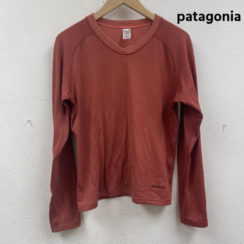 パタゴニア patagonia トレーナー 長袖 USA製 クルーネック ロングスリーブ ニット トレーナー 41650F4 S 橙 / オレンジ / orange メンズ USED 古着 中古 50166184