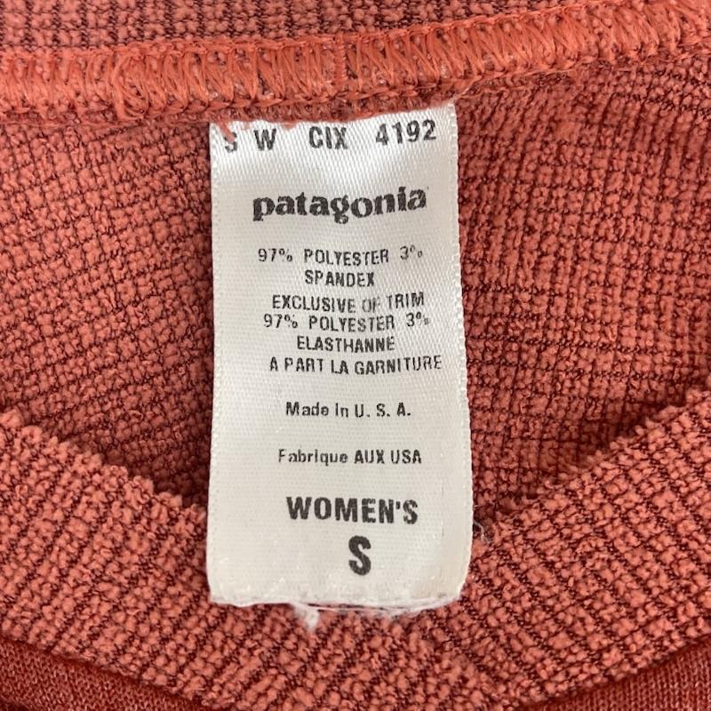 パタゴニア patagonia トレーナー 長袖 USA製 クルーネック ロングスリーブ ニット トレーナー 41650F4 S 橙 / オレンジ / orange メンズ USED 古着 中古 50166184