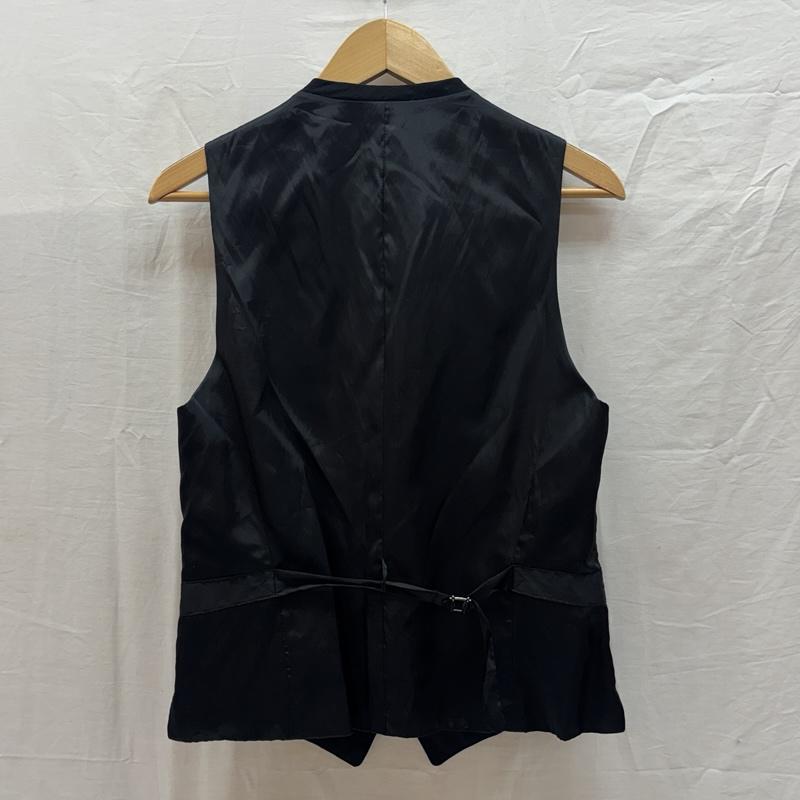 バーバリーブラックレーベル BURBERRY BLACK LABEL スーツ スーツ シャドウストライプ 3ピース テーラード ジャケット ベスト スラックス - 黒 / ブラック / black メンズ USED 古着 中古 50166185