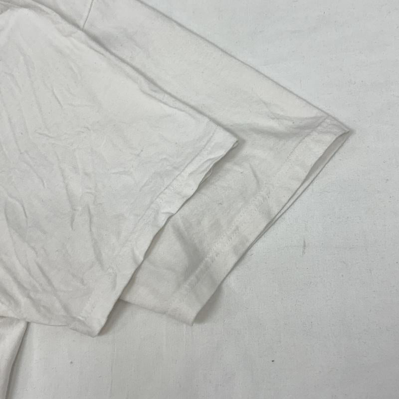 ステューシー STUSSY Tシャツ 半袖 ラスタカラー ストックロゴ クルーネック 半袖 Tシャツ L 白 / ホワイト / white メンズ USED 古着 中古 50166187