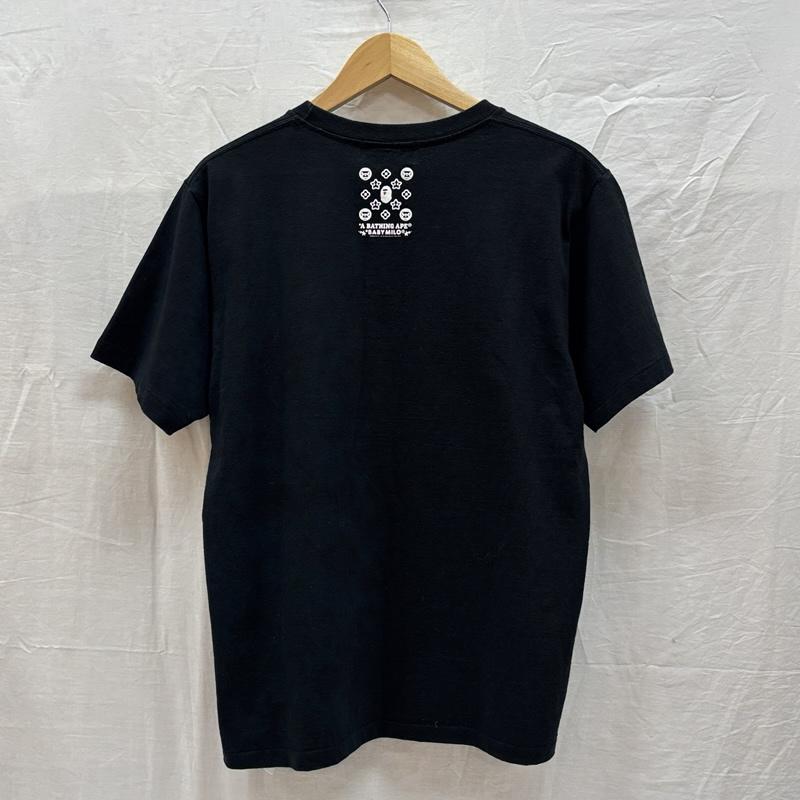 アベイシングエイプ A BATHING APE Tシャツ 半袖 MILO マイロ Disney ディズニー D24 コラボ クルーネック Tシャツ M 黒 / ブラック / black メンズ USED 古着 中古 50166189