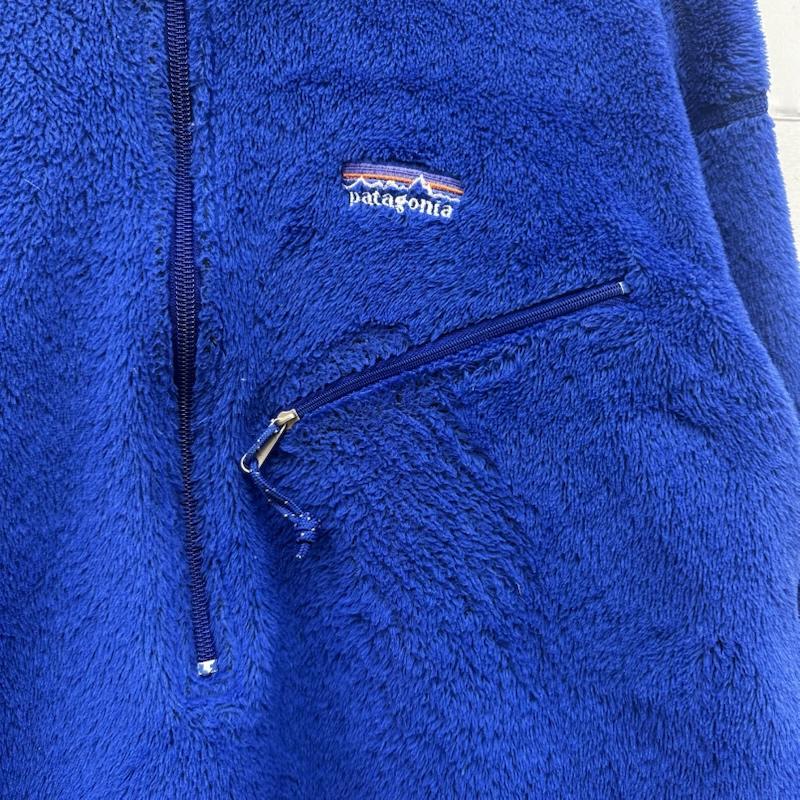 パタゴニア patagonia ジャケット、上着 ジャンパー、ブルゾン 00s USA製 レギュレーター R2 フリース ハーフジップ ジャケット 25195 FA02 L 青 / ブルー / blue メンズ USED 古着 中古 50166195