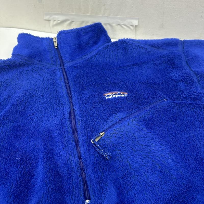 パタゴニア patagonia ジャケット、上着 ジャンパー、ブルゾン 00s USA製 レギュレーター R2 フリース ハーフジップ ジャケット 25195 FA02 L 青 / ブルー / blue メンズ USED 古着 中古 50166195