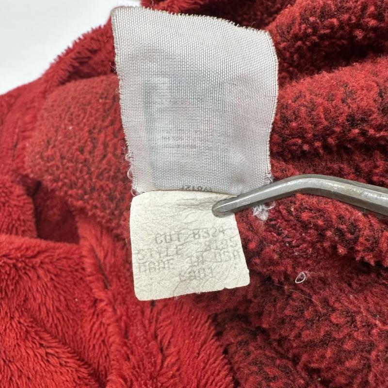 パタゴニア patagonia ジャケット、上着 ジャンパー、ブルゾン 00s USA製 R2 フリース ハーフ ジップ ジャケット 25135 FA01 L 赤 / レッド / red メンズ USED 古着 中古 50166196
