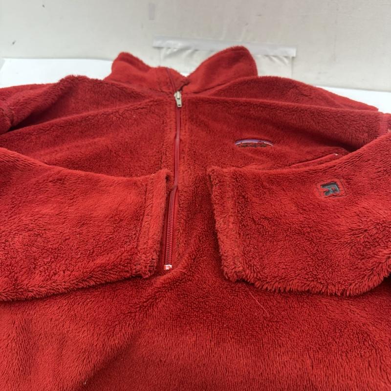パタゴニア patagonia ジャケット、上着 ジャンパー、ブルゾン 00s USA製 R2 フリース ハーフ ジップ ジャケット 25135 FA01 L 赤 / レッド / red メンズ USED 古着 中古 50166196
