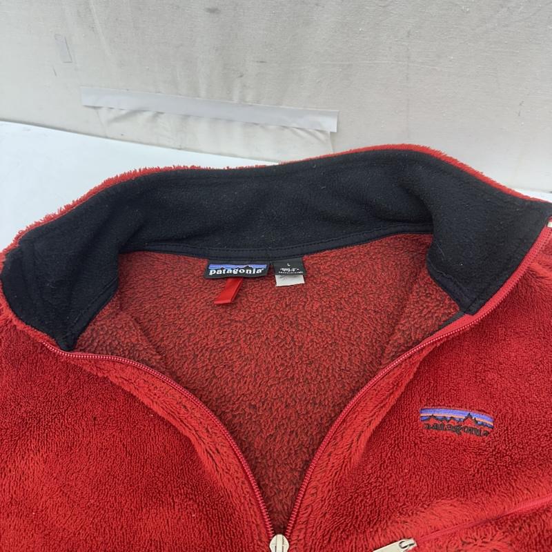 パタゴニア patagonia ジャケット、上着 ジャンパー、ブルゾン 00s USA製 R2 フリース ハーフ ジップ ジャケット 25135 FA01 L 赤 / レッド / red メンズ USED 古着 中古 50166196