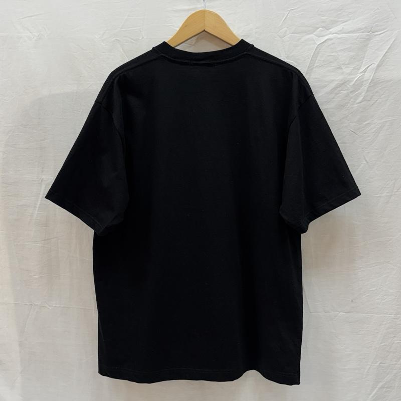 ゴッドセレクショントリプルエックス GOD SELECTION XXX Tシャツ 半袖 ロゴ プリント クルーネック 半袖 Tシャツ L 黒 / ブラック / black メンズ USED 古着 中古 50166197