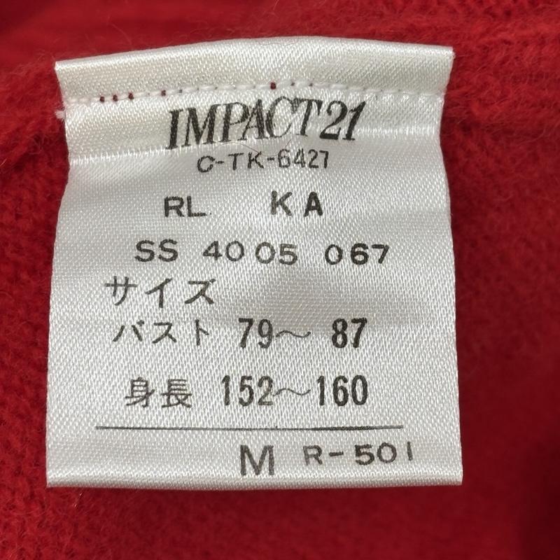 ラルフローレン RALPHLAUREN ニット、セーター 長袖 90年代 ビンテージ 香港製 インパクト21 Vネック ウール ニット セーター 90s VINTAGE M 赤 / レッド / red メンズ USED 古着 中古 50166198