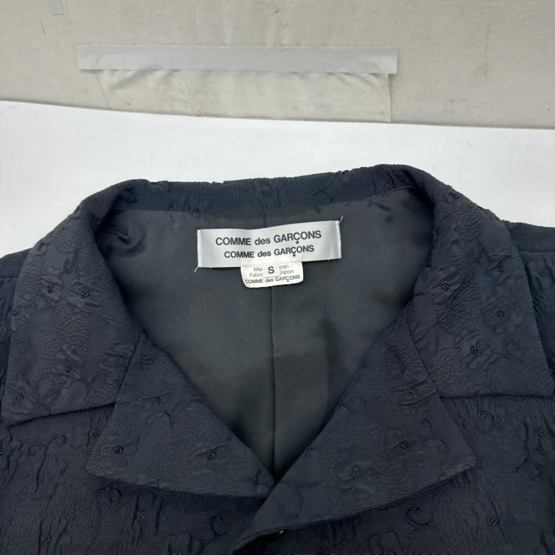 コムデギャルソンコムデギャルソン COMME des GARCONS COMME des GARCONS ジャケット、上着 ジャケット、ブレザー 08AW フロント リボン ジャガード ジャケット RB-J003 S 紺 / ネイビー / navy レディース USED 古着 中古 50166204