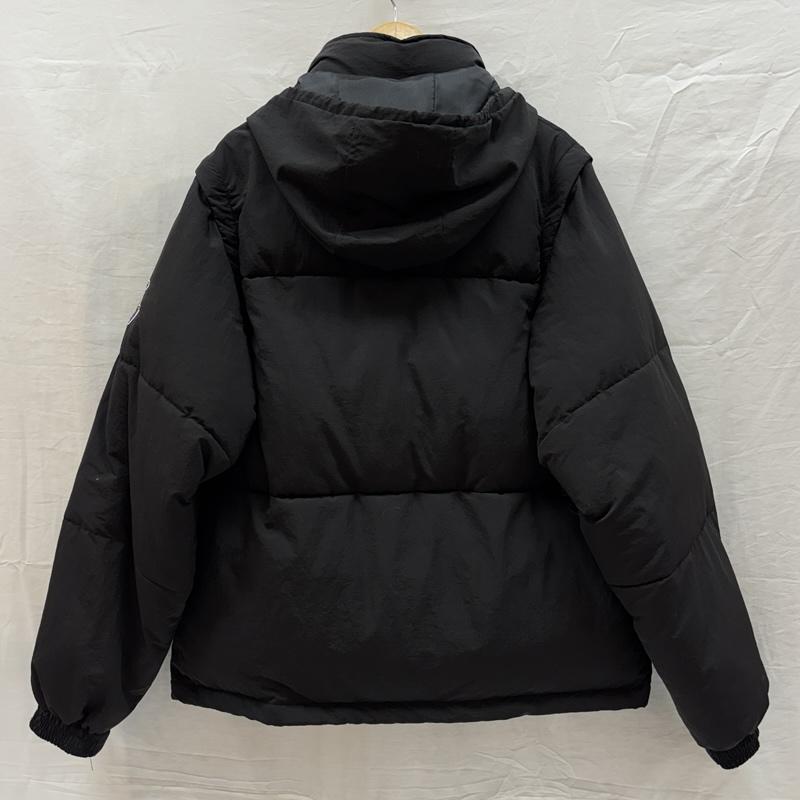 古着 USED ジャケット、上着 ジャンパー、ブルゾン CODDERR NBA レイカーズ ロゴ 中綿 ナイロン ジャケット 2WAY L 黒 / ブラック / black メンズ USED 古着 中古 50166205
