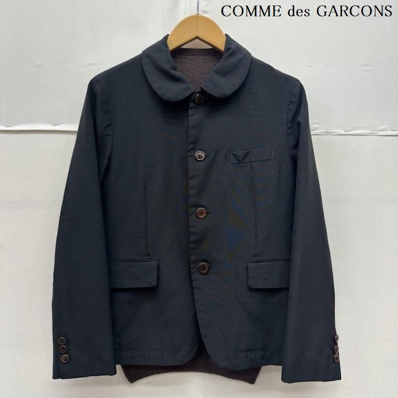 コムデギャルソン COMME des GARCONS ジャケット、上着 ジャケット、ブレザー 13AW ニット ドッキング ジャケット RL-J002 S 黒 / ブラック / black レディース USED 古着 中古 50166206