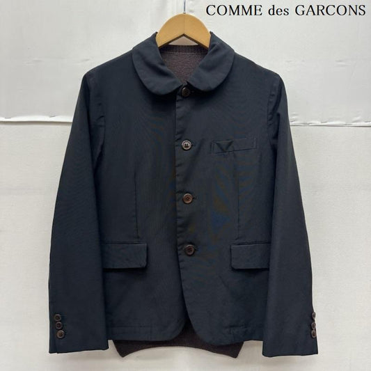 コムデギャルソン COMME des GARCONS ジャケット、上着 ジャケット、ブレザー 13AW ニット ドッキング ジャケット RL-J002 S 黒 / ブラック / black レディース USED 古着 中古 50166206