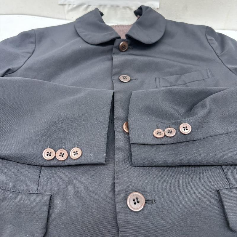 コムデギャルソン COMME des GARCONS ジャケット、上着 ジャケット、ブレザー 13AW ニット ドッキング ジャケット RL-J002 S 黒 / ブラック / black レディース USED 古着 中古 50166206