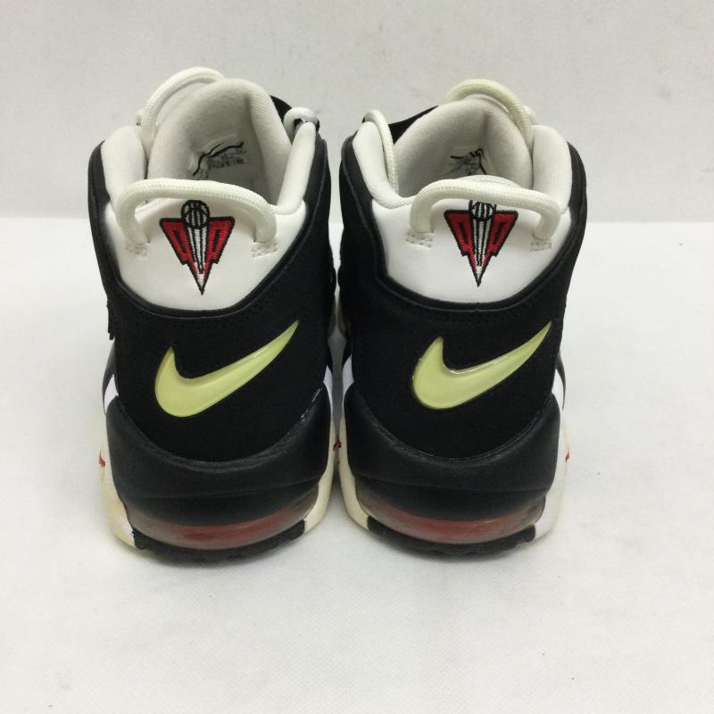 ナイキ NIKE スニーカー スニーカー NIKE ナイキ AIR MORE UPTEMPO 414962-105 エアモアアップテンポ モアテン 28.0cm 白 / ホワイト / white X 黒 / ブラック / black メンズ USED 古着 中古 50166208