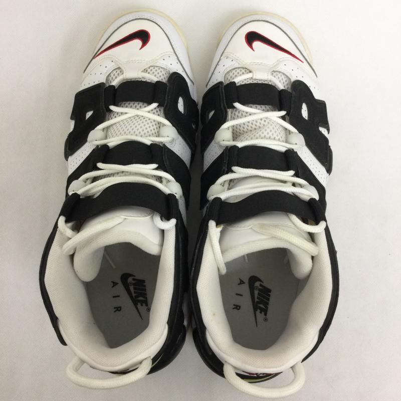 ナイキ NIKE スニーカー スニーカー NIKE ナイキ AIR MORE UPTEMPO 414962-105 エアモアアップテンポ モアテン 28.0cm 白 / ホワイト / white X 黒 / ブラック / black メンズ USED 古着 中古 50166208