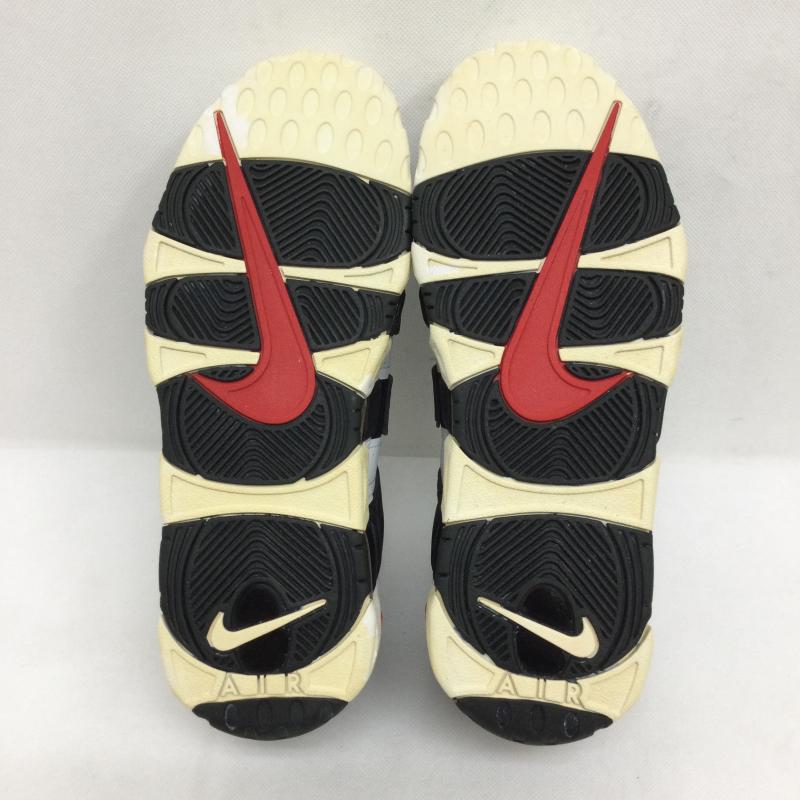 ナイキ NIKE スニーカー スニーカー NIKE ナイキ AIR MORE UPTEMPO 414962-105 エアモアアップテンポ モアテン 28.0cm 白 / ホワイト / white X 黒 / ブラック / black メンズ USED 古着 中古 50166208