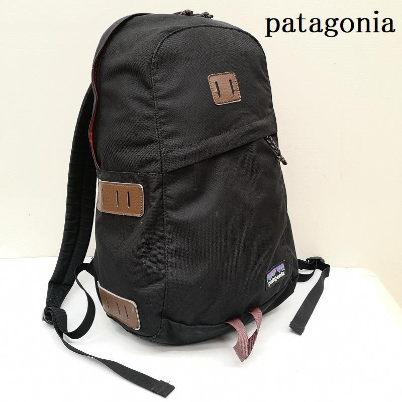パタゴニア patagonia リュックサック、デイパック リュックサック、デイバッグ 48020 IRONWOOD アイアンウッド 20L フロント斜めポケット バックパック 黒 / ブラック / black メンズ USED 古着 中古 50166209