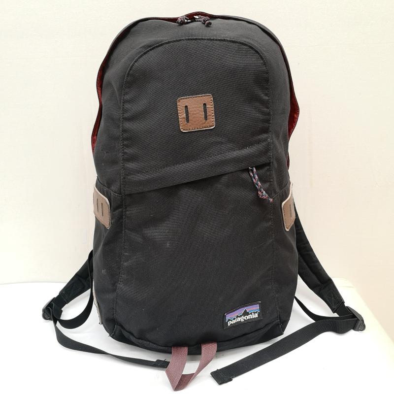 パタゴニア patagonia リュックサック、デイパック リュックサック、デイバッグ 48020 IRONWOOD アイアンウッド 20L フロント斜めポケット バックパック 黒 / ブラック / black メンズ USED 古着 中古 50166209