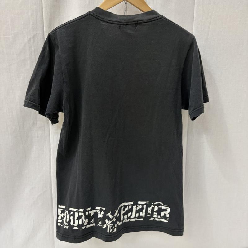 バウンティーハンター BOUNTY HUNTER Tシャツ 半袖 レオパードロゴプリント 半袖Tシャツ フロント バックプリント S ロゴ、文字 黒 / ブラック / black メンズ USED 古着 中古 50166210