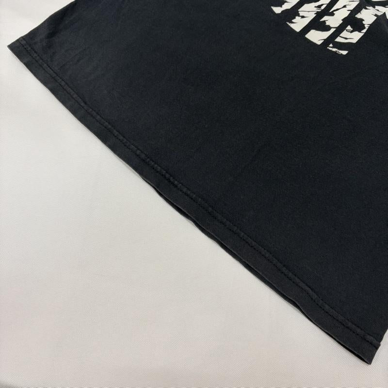バウンティーハンター BOUNTY HUNTER Tシャツ 半袖 レオパードロゴプリント 半袖Tシャツ フロント バックプリント S ロゴ、文字 黒 / ブラック / black メンズ USED 古着 中古 50166210