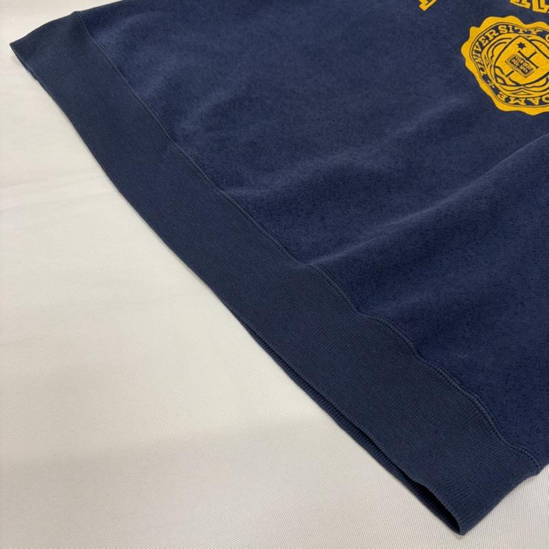 チャンピオン Champion トレーナー 長袖 ヴィンテージスウェット 青刺繍タグ カレッジロゴプリント 83s-85s 80年代 NOTREDAME XL ロゴ、文字 紺 / ネイビー / navy メンズ USED 古着 中古 50166215