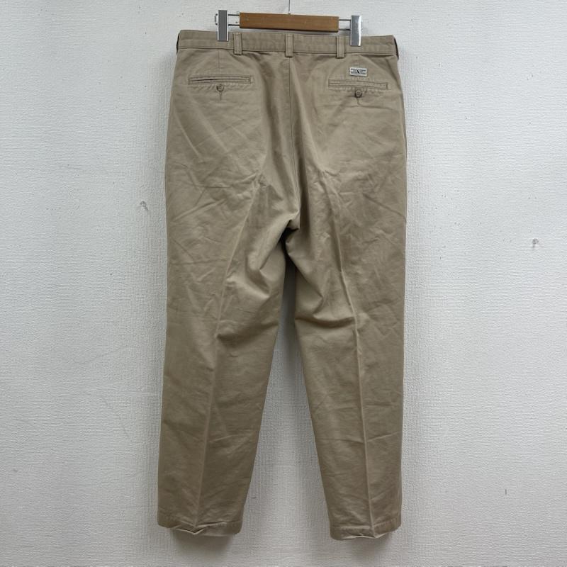 ポロラルフローレン POLO RALPH LAUREN パンツ ワークパンツ、ペインターパンツ ポロチノ 2タック チノパンツ テーパード カジュアル パンツ 36インチ ベージュ / ベージュ / beige メンズ USED 古着 中古 50166224