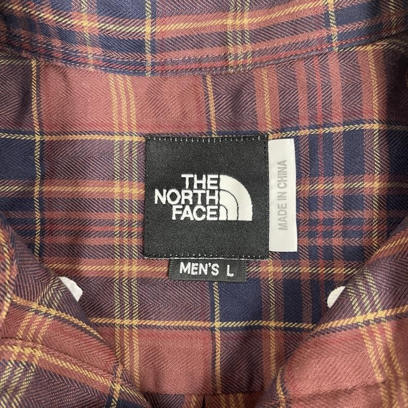 ザノースフェイス THE NORTH FACE シャツ、ブラウス 長袖 マドラスチェック柄 長袖 カジュアル シャツ nt-4962 L マルチカラー / マルチカラー / multicolor メンズ USED 古着 中古 50166228