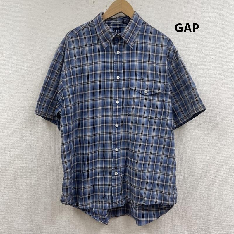 ギャップ GAP シャツ、ブラウス 半袖 90s 00s OLD GAP チェック柄 半袖 カジュアル シャツ M マルチカラー / マルチカラー / multicolor メンズ USED 古着 中古 50166229
