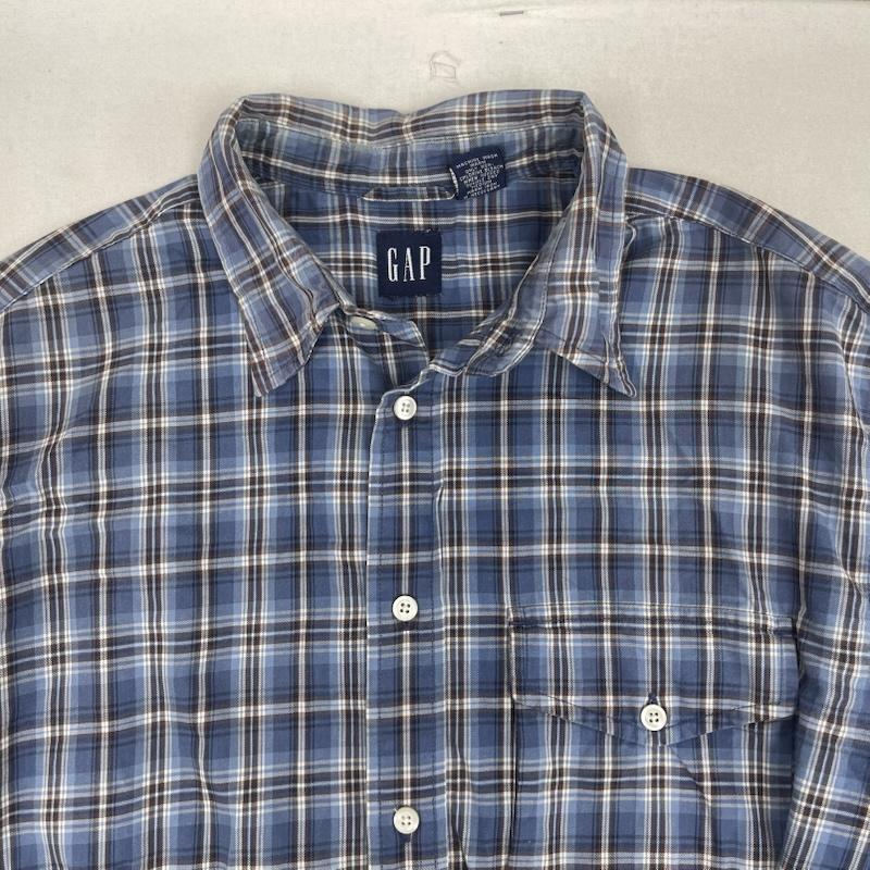 ギャップ GAP シャツ、ブラウス 半袖 90s 00s OLD GAP チェック柄 半袖 カジュアル シャツ M マルチカラー / マルチカラー / multicolor メンズ USED 古着 中古 50166229