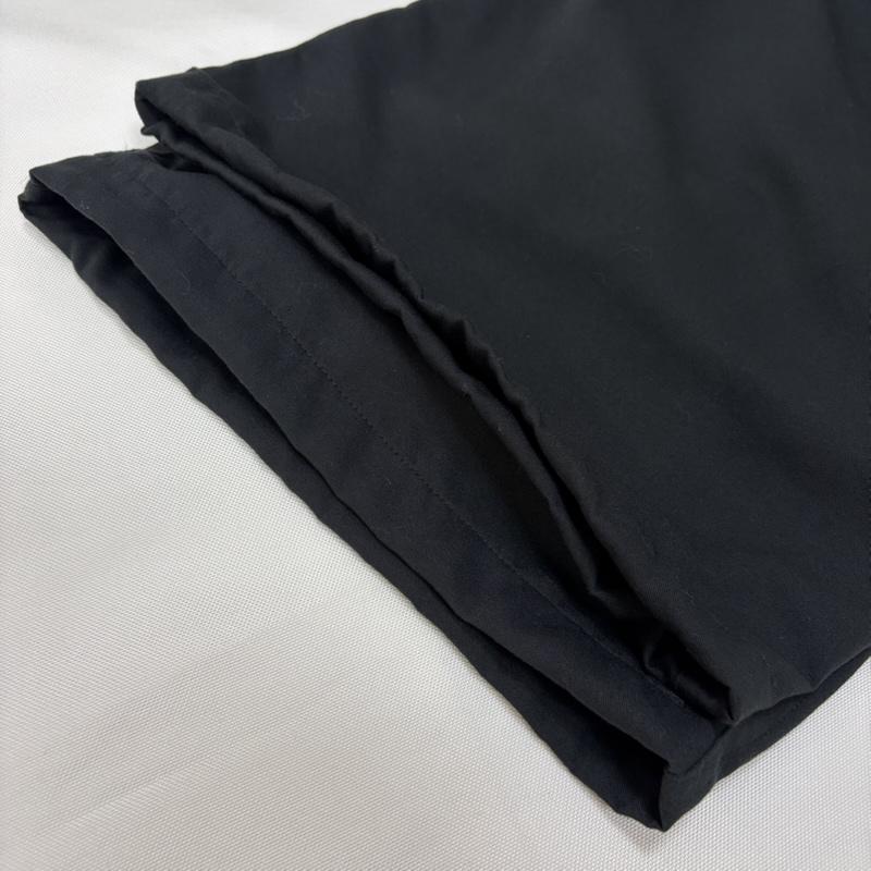 古着 USED ボトムス ボトムス KURASHI&Trips PUBLISHING きれいめカーゴパンツ ハイウエスト 2WAY ワイドパンツ M 無地 黒 / ブラック / black レディース USED 古着 中古 50166239