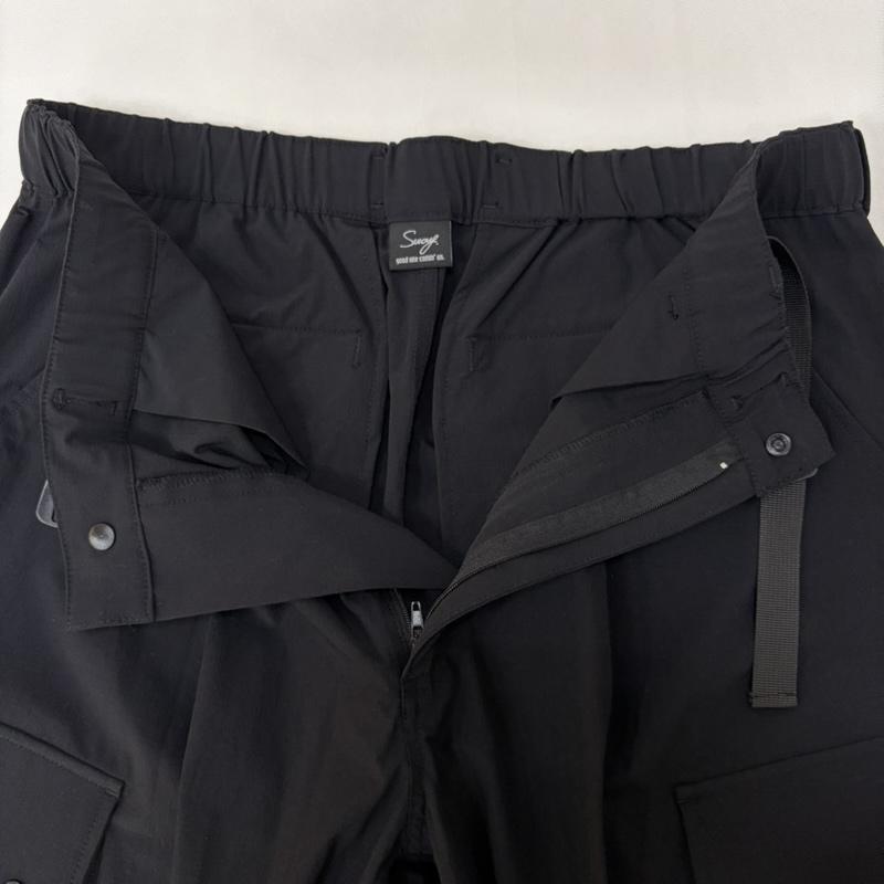 古着 USED ボトムス ボトムス Sway. スウェイ CARGO PANTS カーゴパンツ SW-0011 L 無地 X ロゴ、文字 黒 / ブラック / black メンズ USED 古着 中古 50166240