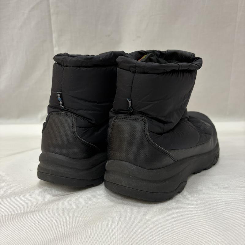 ザノースフェイス THE NORTH FACE シューズ シューズ ヌプシ ブーティ ウォータープルーフ ユニセックス Nuptse Bootie WP VI NF51873 25.0cm 無地 X ロゴ、文字 黒 / ブラック / black メンズ USED 古着 中古 50166243