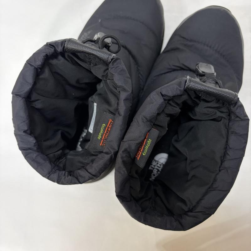 ザノースフェイス THE NORTH FACE シューズ シューズ ヌプシ ブーティ ウォータープルーフ ユニセックス Nuptse Bootie WP VI NF51873 25.0cm 無地 X ロゴ、文字 黒 / ブラック / black メンズ USED 古着 中古 50166243