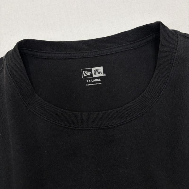 ヨウジヤマモト Yohji Yamamoto Tシャツ 半袖 100周年記念 NEW ERA ニューエラ コラボ 半袖 ロゴ 両面 プリント Tシャツ XXL ロゴ、文字 X プリント 黒 / ブラック / black X 白 / ホワイト / white メンズ USED 古着 中古 50166246