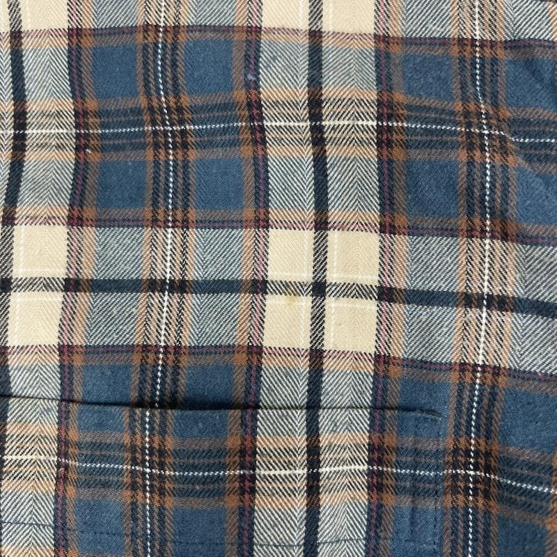エルエルビーン L.L.Bean シャツ、ブラウス 長袖 80s 90s ヴィンテージ 長袖 フランネル チェック シャツ M マルチカラー / マルチカラー / multicolor メンズ USED 古着 中古 50166247
