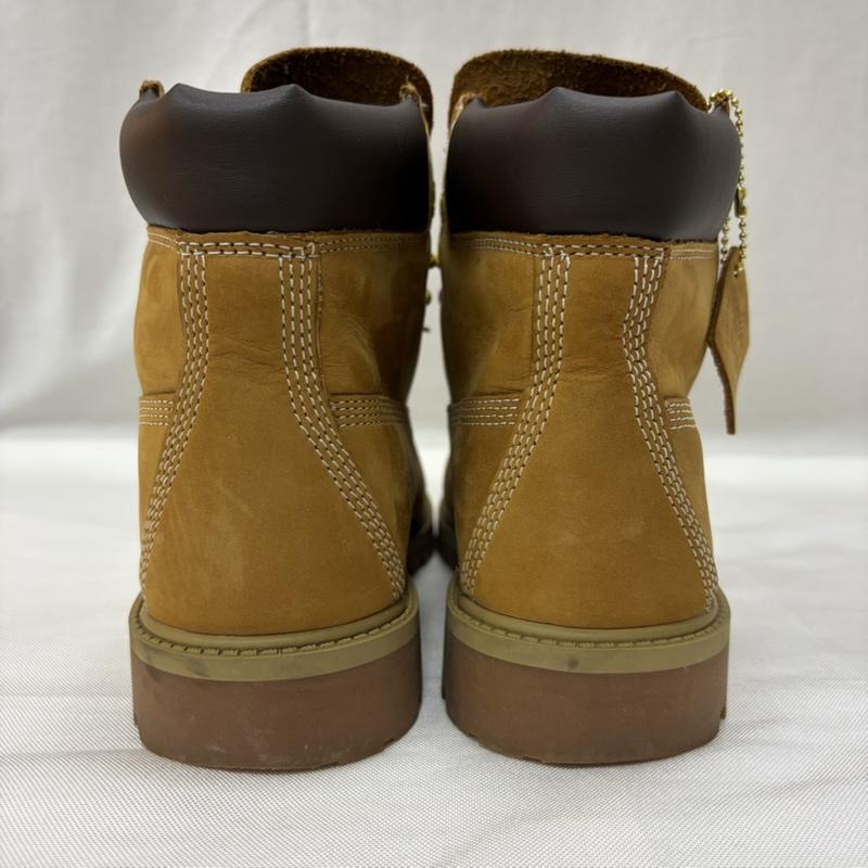ティンバーランド Timberland ブーツ 一般 プレミアム ウォータープルーフ ブーツ ジュニア イエローブーツ ワーク tb112909713 24.0cm 無地 X ロゴ、文字 ベージュ / ベージュ / beige X 茶 / ブラウン / brown レディース USED 古着 中古 50166248