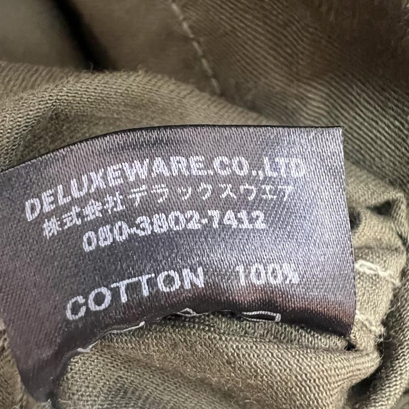 デラックスウエア DELUXEWARE ジャケット、上着 ジャンパー、ブルゾン DX40162 チノサードジャケット 44 カーキオリーブ / カーキオリーブ / メンズ USED 古着 中古 50166252
