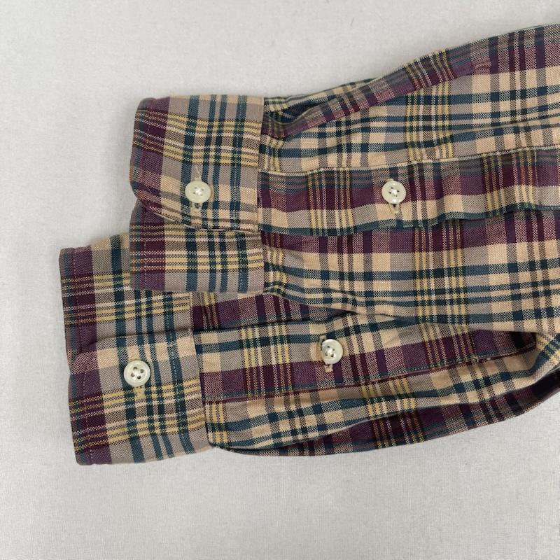 ラルフローレン RALPHLAUREN シャツ、ブラウス 長袖 ポニー刺繍 チェック柄 ボタンダウン カジュアル シャツ S マルチカラー / マルチカラー / multicolor メンズ USED 古着 中古 50166253