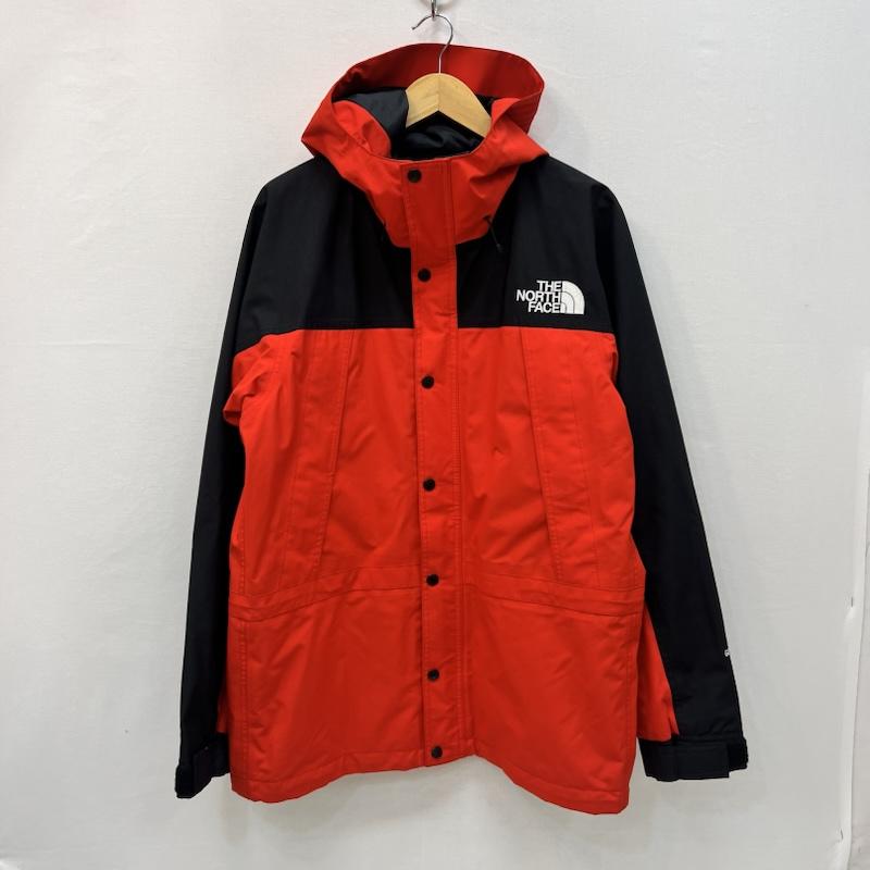 ザノースフェイス THE NORTH FACE ジャケット、上着 ジャンパー、ブルゾン マウンテンライト ジャケット マウンテンパーカー NP11834 L 赤 / レッド / red X 黒 / ブラック / black メンズ USED 古着 中古 50166254